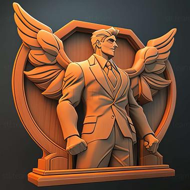 3D model Phoenix Wright game (STL)